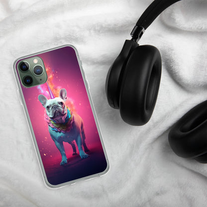 Unicorn Frenchie iPhone Case - A Magical and Enchanting Choice for Pet Lovers and Fantasy Admirers