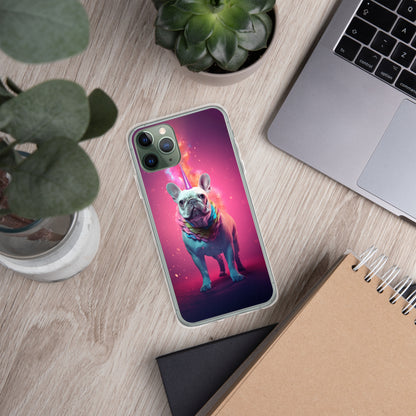 Unicorn Frenchie iPhone Case - A Magical and Enchanting Choice for Pet Lovers and Fantasy Admirers