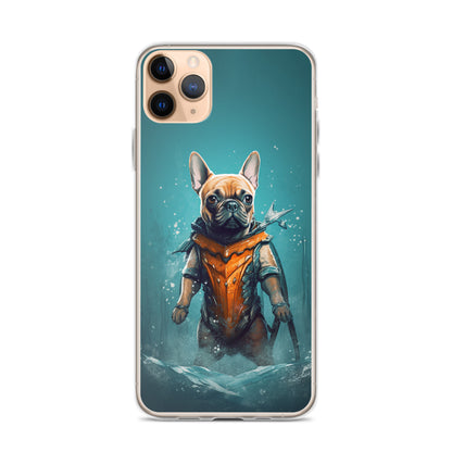 Frenchie Chic iPhone Case - Providing Elegant Protection with a Canine Twist