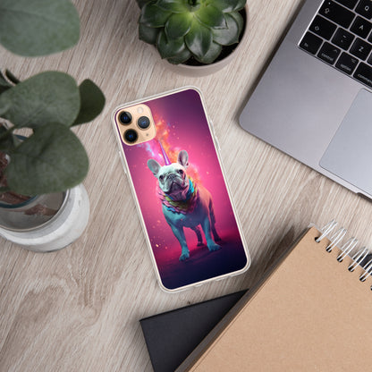 Unicorn Frenchie iPhone Case - A Magical and Enchanting Choice for Pet Lovers and Fantasy Admirers