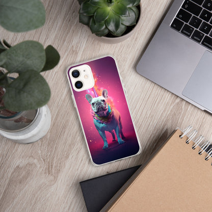 Unicorn Frenchie iPhone Case - A Magical and Enchanting Choice for Pet Lovers and Fantasy Admirers