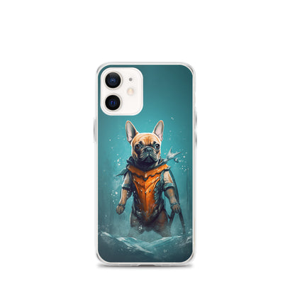 Frenchie Chic iPhone Case - Providing Elegant Protection with a Canine Twist