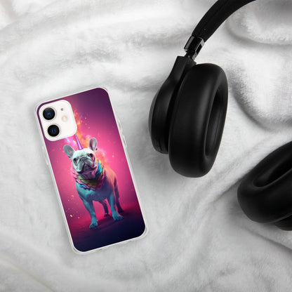 Unicorn Frenchie iPhone Case - A Magical and Enchanting Choice for Pet Lovers and Fantasy Admirers