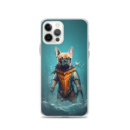 Frenchie Chic iPhone Case - Providing Elegant Protection with a Canine Twist