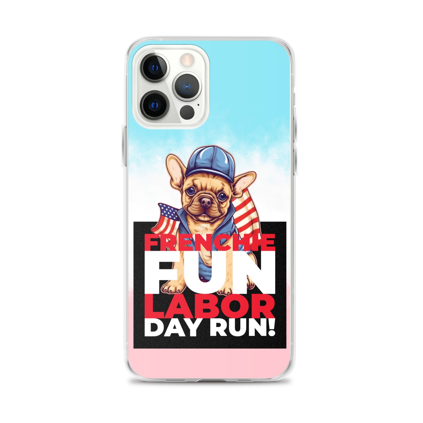 Frenchie Fun - Clear Case for iPhone®