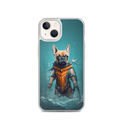 Frenchie Chic iPhone Case - Providing Elegant Protection with a Canine Twist