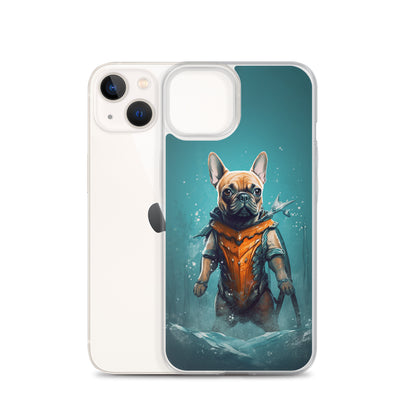 Frenchie Chic iPhone Case - Providing Elegant Protection with a Canine Twist