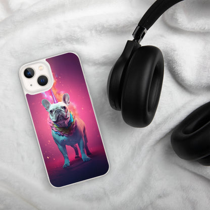 Unicorn Frenchie iPhone Case - A Magical and Enchanting Choice for Pet Lovers and Fantasy Admirers