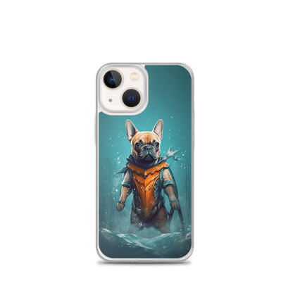 Frenchie Chic iPhone Case - Providing Elegant Protection with a Canine Twist