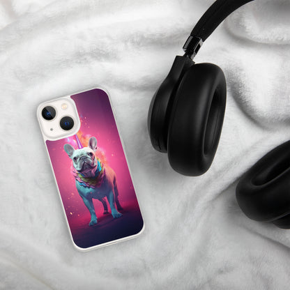 Unicorn Frenchie iPhone Case - A Magical and Enchanting Choice for Pet Lovers and Fantasy Admirers