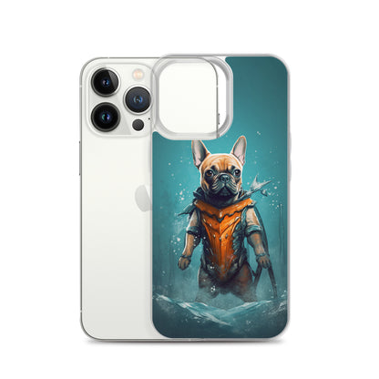 Frenchie Chic iPhone Case - Providing Elegant Protection with a Canine Twist