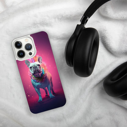 Unicorn Frenchie iPhone Case - A Magical and Enchanting Choice for Pet Lovers and Fantasy Admirers