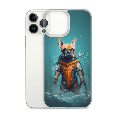 Frenchie Chic iPhone Case - Providing Elegant Protection with a Canine Twist