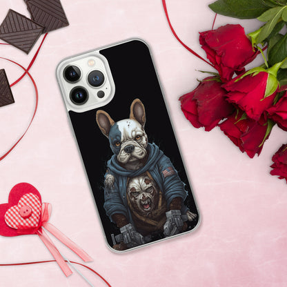 Frenchie iPhone Case - Ultimate Defense with Stylish Charm