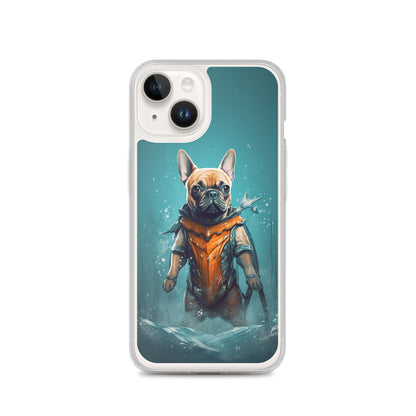 Frenchie Chic iPhone Case - Providing Elegant Protection with a Canine Twist