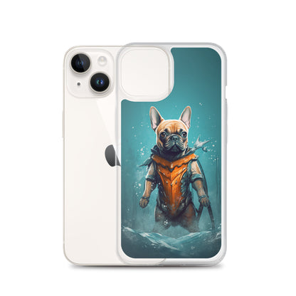 Frenchie Chic iPhone Case - Providing Elegant Protection with a Canine Twist