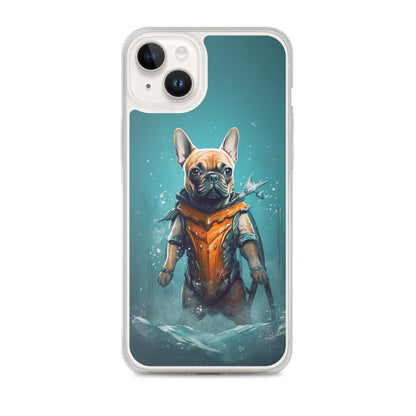 Frenchie Chic iPhone Case - Providing Elegant Protection with a Canine Twist