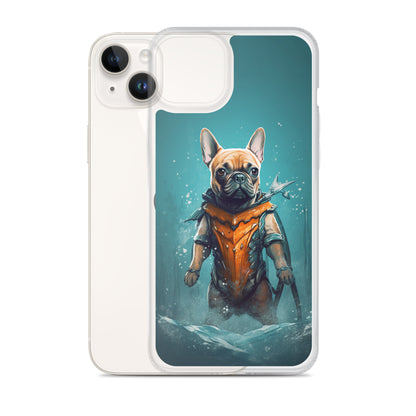 Frenchie Chic iPhone Case - Providing Elegant Protection with a Canine Twist