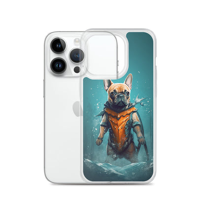 Frenchie Chic iPhone Case - Providing Elegant Protection with a Canine Twist