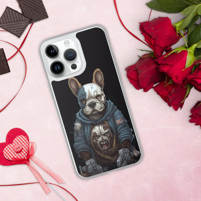 Frenchie iPhone Case - Ultimate Defense with Stylish Charm