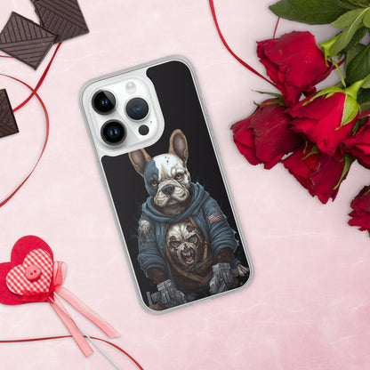 Frenchie iPhone Case - Ultimate Defense with Stylish Charm