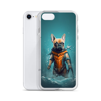 Frenchie Chic iPhone Case - Providing Elegant Protection with a Canine Twist