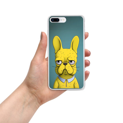 Yellow Frenchie iPhone Case