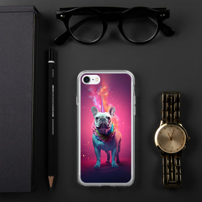 Unicorn Frenchie iPhone Case - A Magical and Enchanting Choice for Pet Lovers and Fantasy Admirers