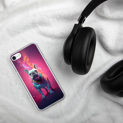 Unicorn Frenchie iPhone Case - A Magical and Enchanting Choice for Pet Lovers and Fantasy Admirers