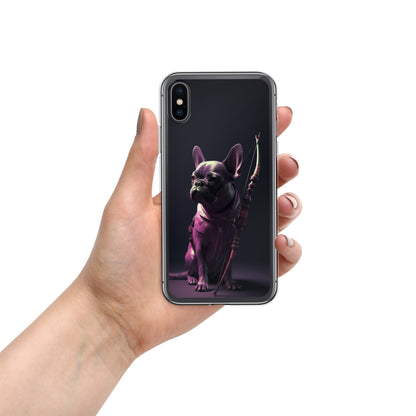 Frenchie Elegance iPhone Case - High-Quality Protection with a Touch of Style