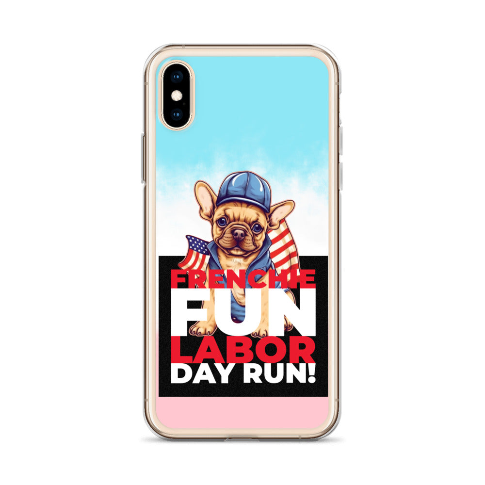 Frenchie Fun - Clear Case for iPhone®