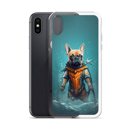 Frenchie Chic iPhone Case - Providing Elegant Protection with a Canine Twist