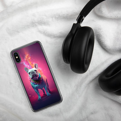 Unicorn Frenchie iPhone Case - A Magical and Enchanting Choice for Pet Lovers and Fantasy Admirers