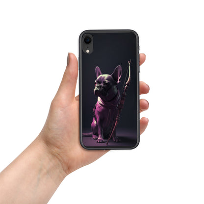 Frenchie Elegance iPhone Case - High-Quality Protection with a Touch of Style