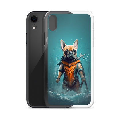 Frenchie Chic iPhone Case - Providing Elegant Protection with a Canine Twist