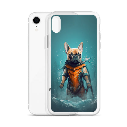 Frenchie Chic iPhone Case - Providing Elegant Protection with a Canine Twist