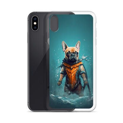 Frenchie Chic iPhone Case - Providing Elegant Protection with a Canine Twist