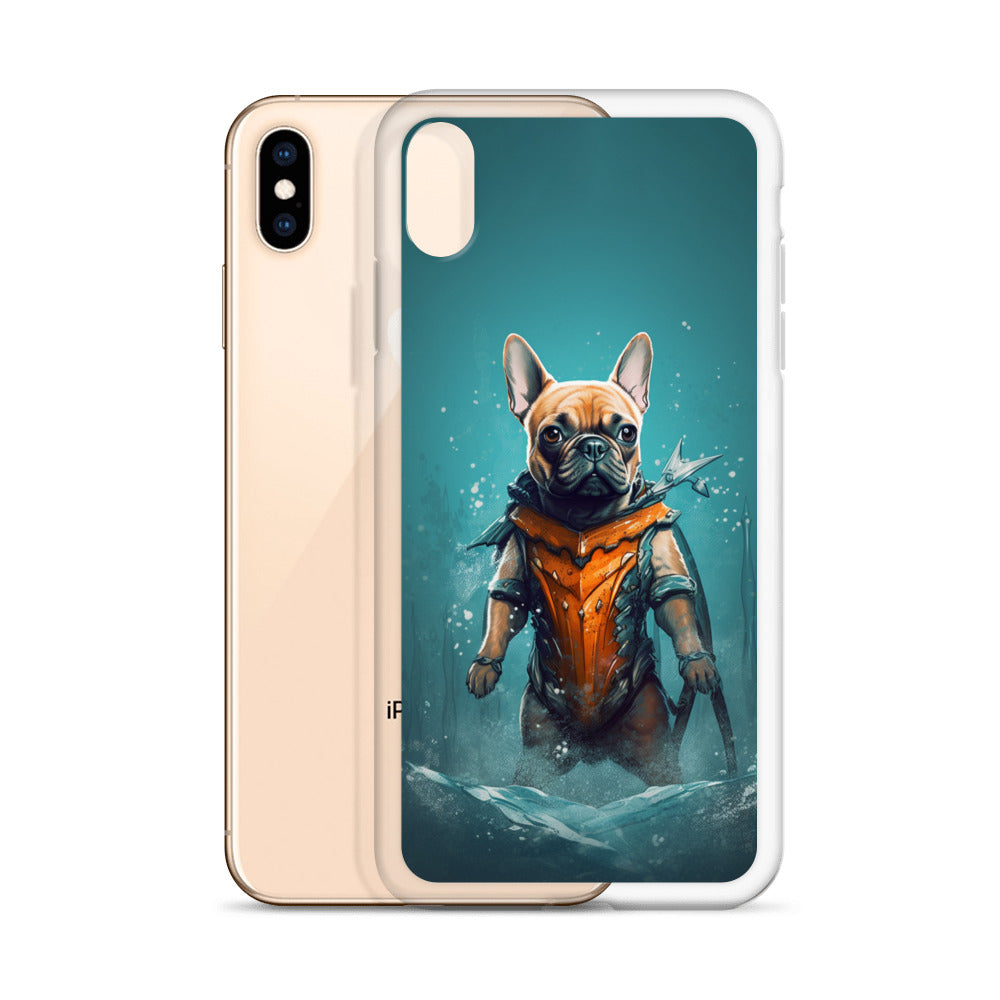 Frenchie Chic iPhone Case - Providing Elegant Protection with a Canine Twist