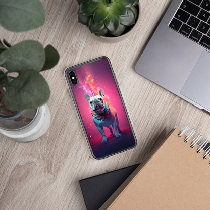 Unicorn Frenchie iPhone Case - A Magical and Enchanting Choice for Pet Lovers and Fantasy Admirers