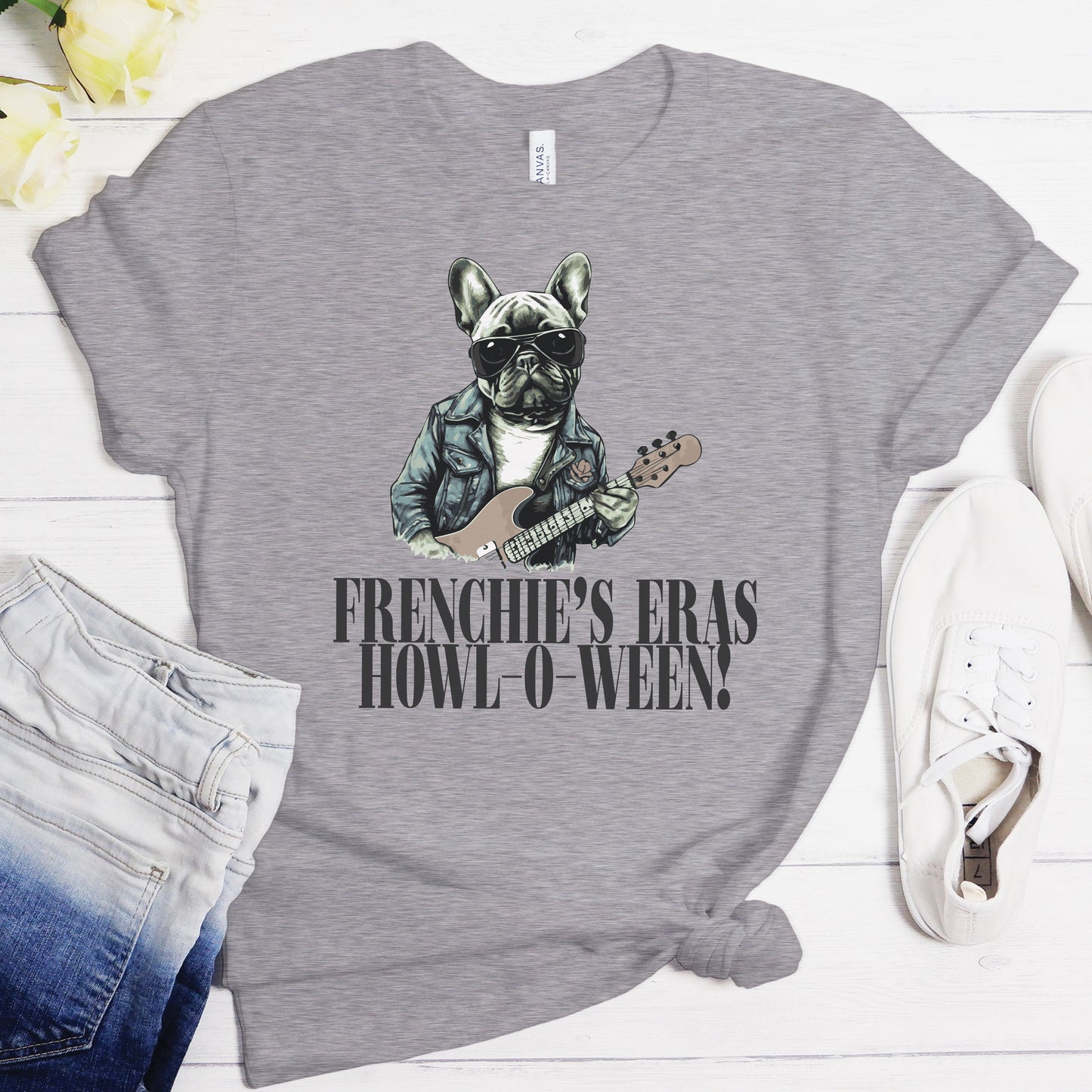 French Bulldog ERAS Tour Halloween - Unisex T-Shirt