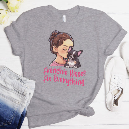 Frenchie Kisses - Unisex T-Shirt