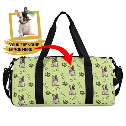 Personalized Gym Bag for Frenchie Lovers with Your Frenchie’s image