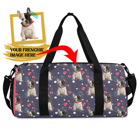 Personalized Gym Bag for Frenchie Lovers with Your Frenchie’s image