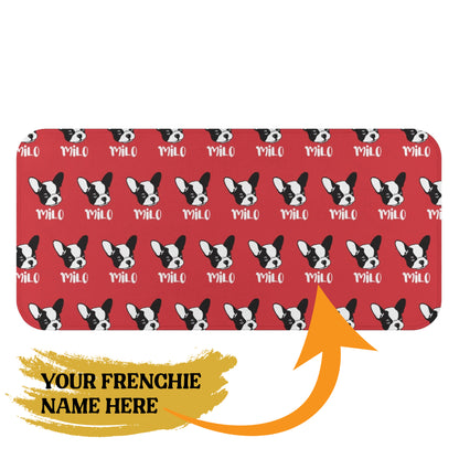 Personalized Frenchie Towel with Frenchie Name