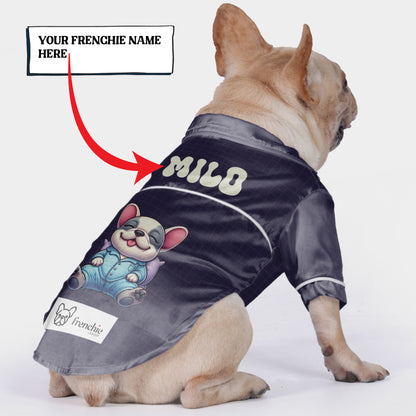 Personalized French Bulldog Pajamas with Your Frenchie's Name