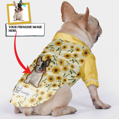 French Bulldog Pajamas Customized with Your Frenchie's Picture