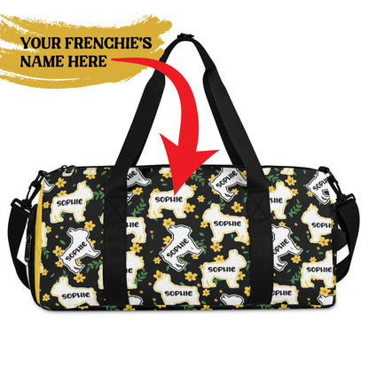 Personalized Gym Bag for Frenchie Lovers with Your Frenchie’s Name