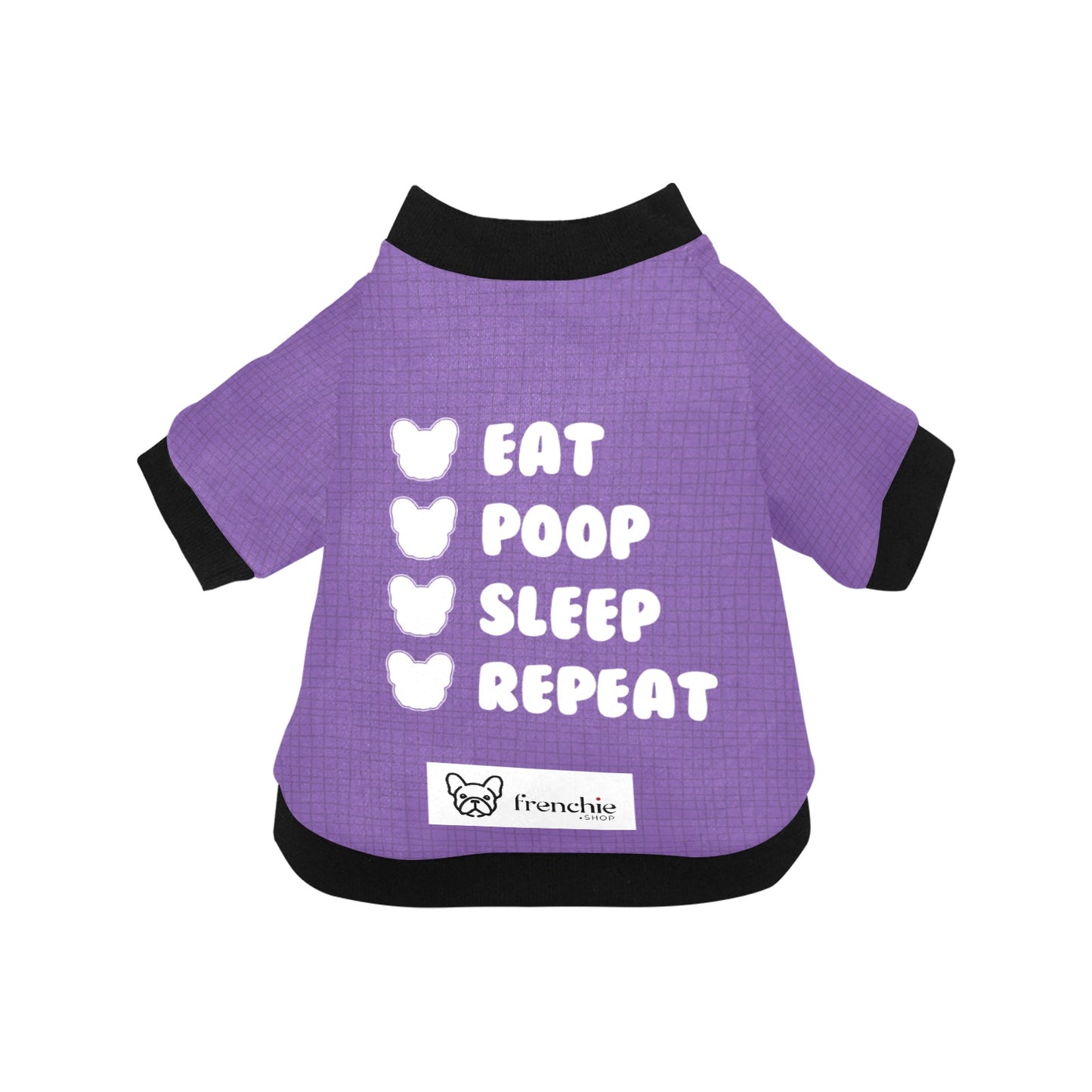 Eat,Poop,Sleep,Repeat - Jacket for French bulldog