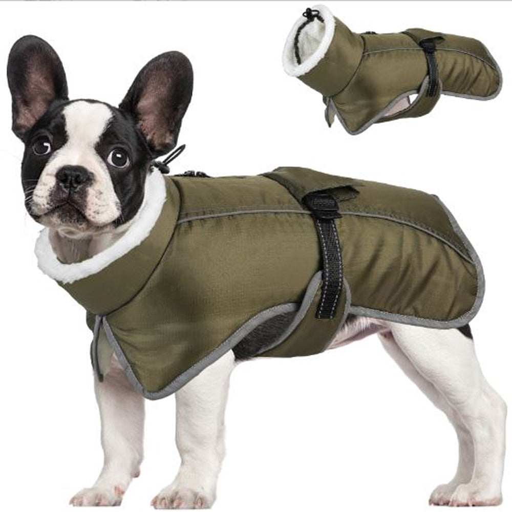 French-Bulldog-Reflective-Coat-with-Adjustable-Buckle-and-Fleece-Turtleneck-www.frenchie.shop