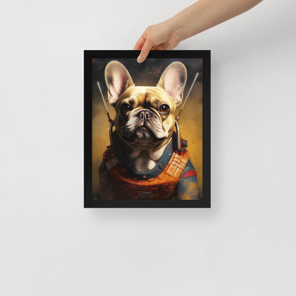 Captivating Frenchie Framed Poster - Essential Dog Lover's Wall Art